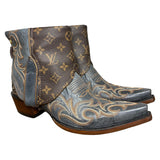 10 Embroidered Blue & Designer Canty Boots®