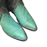 6 Gray & Exotic Teal Canty Boots®