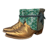 9 Two Toned Metallic & Designer Canty Boots®