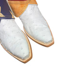 9 Exotic White & American Flag Canty Boots®