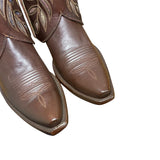 10 Brown & Multi-color Inlay Canty Boots®