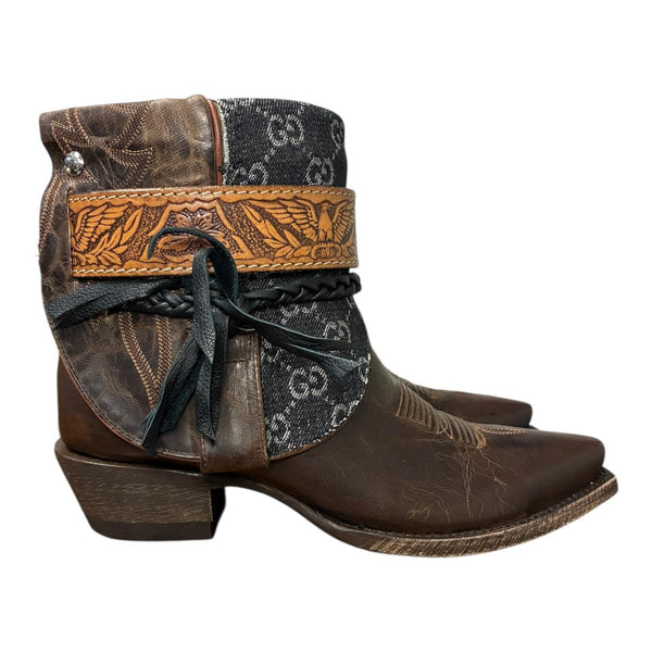 8 Brown & Designer Denim Canty Boots®