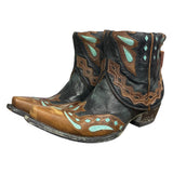 7.5 Tricolor Tooled Canty Boots®