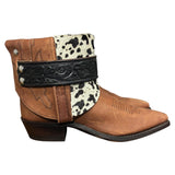 6.5 Brown & Spotted Hair-on Hide Canty Boots®