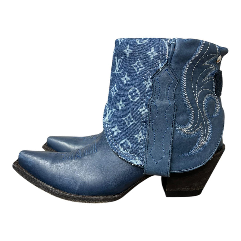 8 Blue & Designer Denim Canty Boots®
