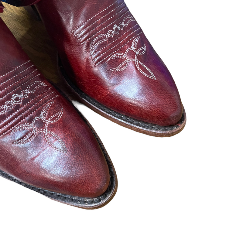 7 Red & Rainbow Canty Boots®