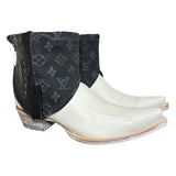 10 White & Designer Denim Canty Boots®