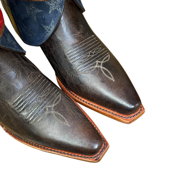 8.5 Brown Americana Canty Boots®