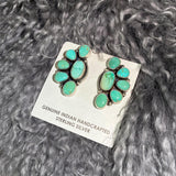 Navajo Handmade Royston Turquoise Earrings