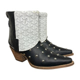 9 Studded Black & Designer Canty Boots®