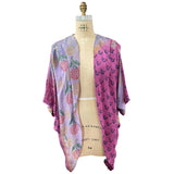 Pink & Lilac Open Kimono