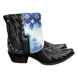8 Embroidered Black & Designer Canty Boots®