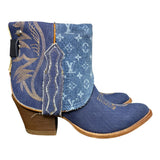 8.5 Denim Textile & Designer Denim Canty Boots®