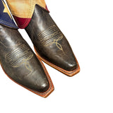 10 Dark Brown & American Flag Canty Boots®