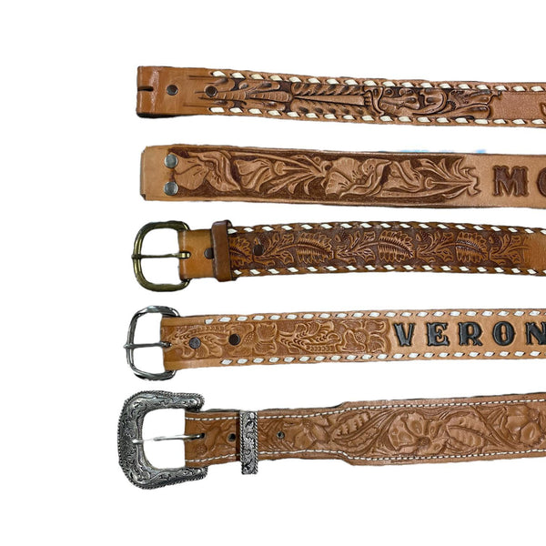 Vintage Name Belts