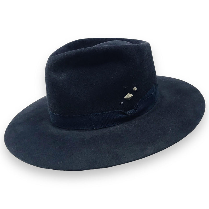 Navy Dress Hat - Size 7 1/8