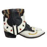 9 Two Toned & Inlaid Card Suits Canty Boots®