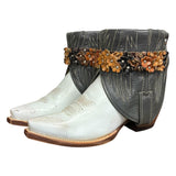 7 White & Gray Canty Boots®