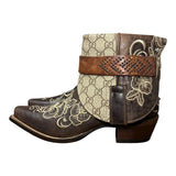 9 Floral Embroidered & Designer Canty Boots® with Turquoise Concho