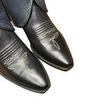7.5 Black & Metallic Scales Canty Boots®