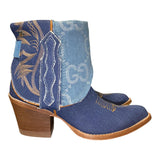 7 Denim Textile & Designer Denim Canty Boots®