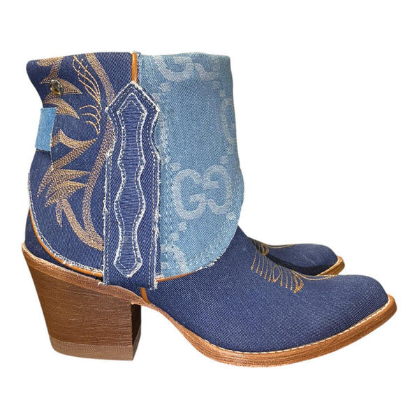 7 Denim Textile & Designer Denim Canty Boots®