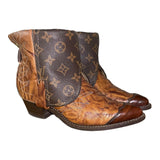 7 Marbled Tan & Designer Canty Boots®