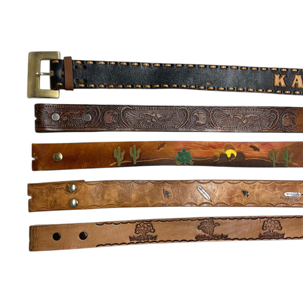 Vintage Name Belts