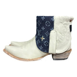 11 White & Designer Denim Canty Boots®