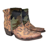 6 Leopard & Camo Hair-on Hide Canty Boots®