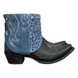 9.5 Two Toned & Blue Leopard Canty Boots®