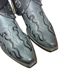 8 Embroidered Black & Designer Canty Boots®
