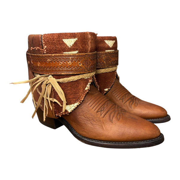 8.5 Brown & Mudcloth Canty Boots®