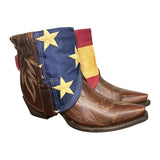 7.5 Brown & American Flag Canty Boots®