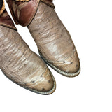 7.5 Exotic Brown & Red Canty Boots®