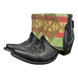 10 Embroidered Black & Wool Canty Boots®
