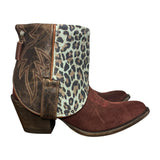 6.5 Two Toned & Light Blue Leopard Canty Boots®