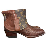 9.5 Exotic Brown & Designer Canty Boots®