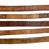 Vintage Name Belts