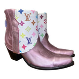 8 Metallic Pink & Designer Canty Boots®