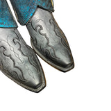 7.5 Embroidered Black & Metallic Canty Boots®