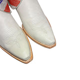 11 White & American Flag Crystals Canty Boots®