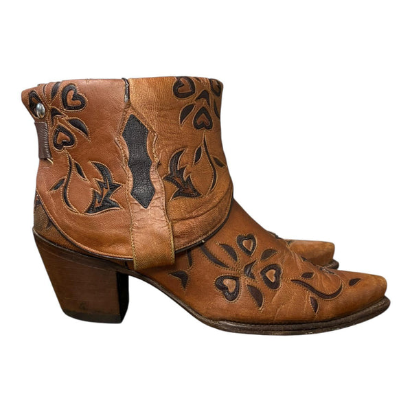 10 Tooled Brown Canty Boots®