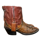 7.5 Exotic Red & Orange Canty Boots®