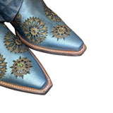 8 Two Toned Blue & Designer Canty Boots®