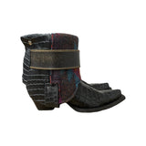 6 Embossed Crocodile & Wool Canty Boots®