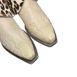 6 Embroidered Tan & Leopard Canty Boots®