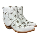 8 White & Studded Stars Canty Boots®