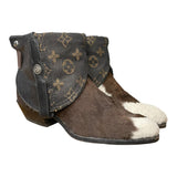 7 Cowhide & Designer Denim Canty Boots®