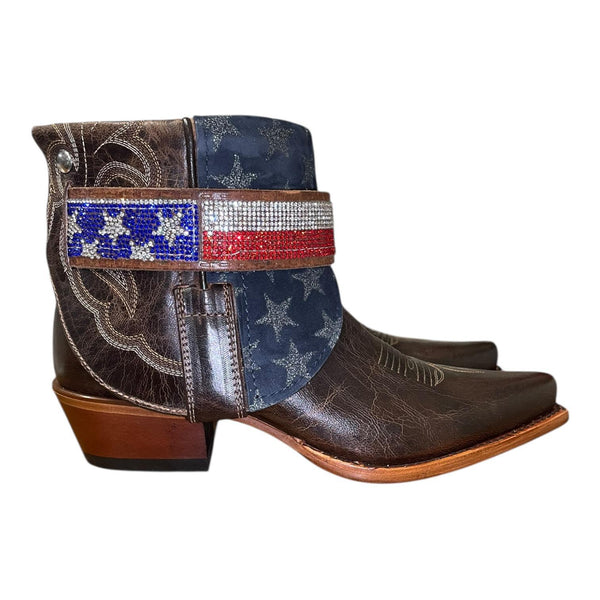 8.5 Brown Americana Canty Boots®